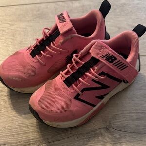 New Balance Kids' Pink and Black Sneakers